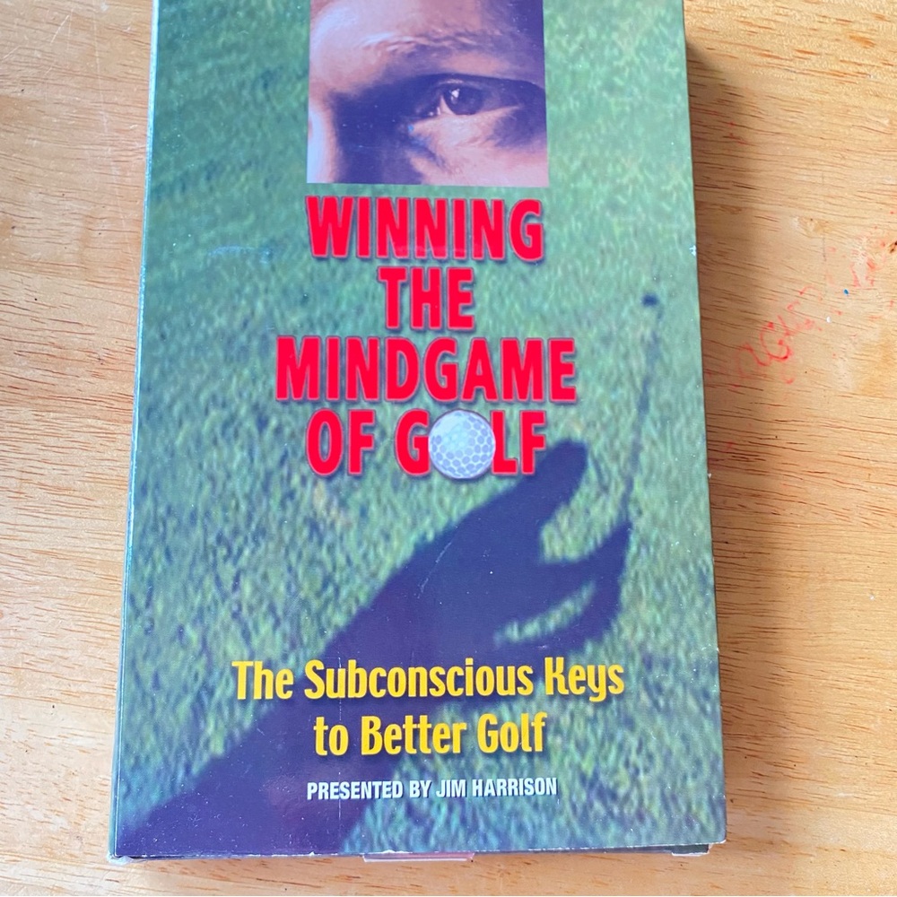 Winning the Mindgame of Golf — dvd Book